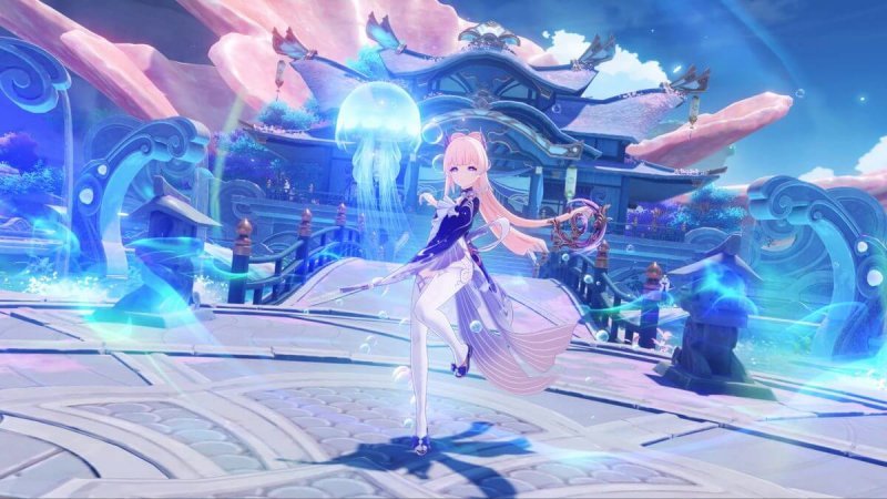 Genshin Impact гайд на Сангономию Кокоми 1