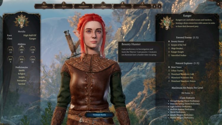 Baldur's Gate 3 следопыт