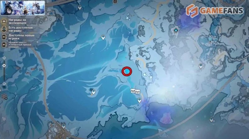 Все сундуки и загадки Тундры волкодлаков в Genshin Impact