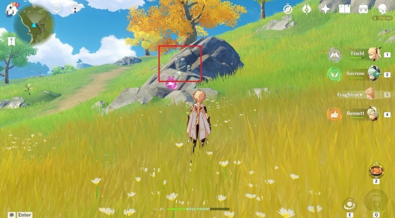 Обломки белого железа в Genshin Impact 13