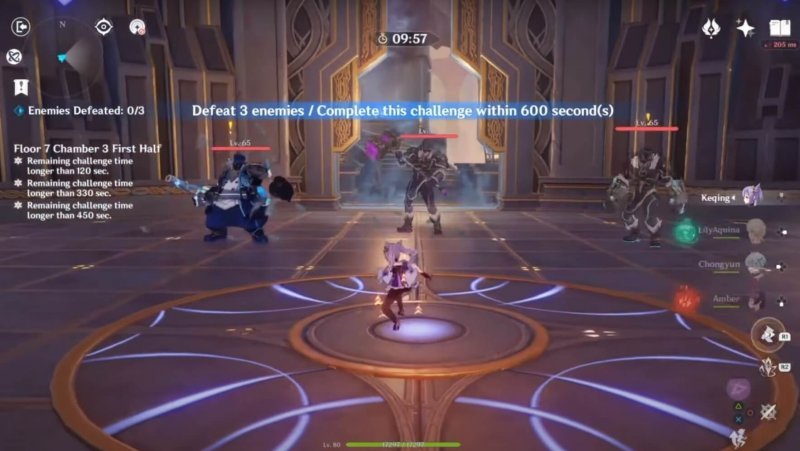 Genshin Impact прохождение витой бездны 10