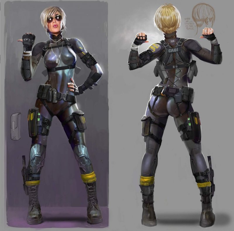 Мортал Комбат 11 Кэсси Кейдж