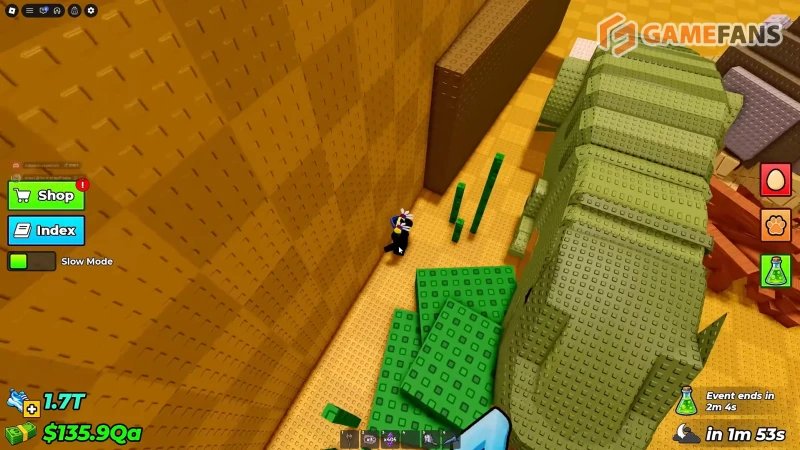 Хранилище украденного эксперимента в Укради яйцо в Roblox