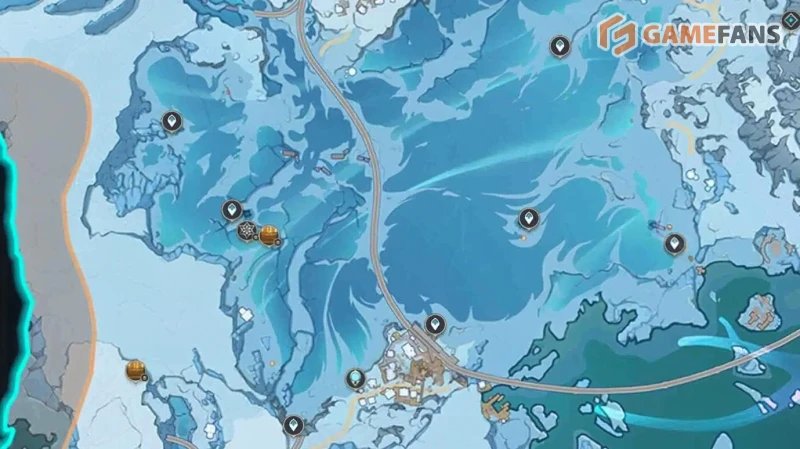 Все сундуки и загадки Тундры волкодлаков в Genshin Impact