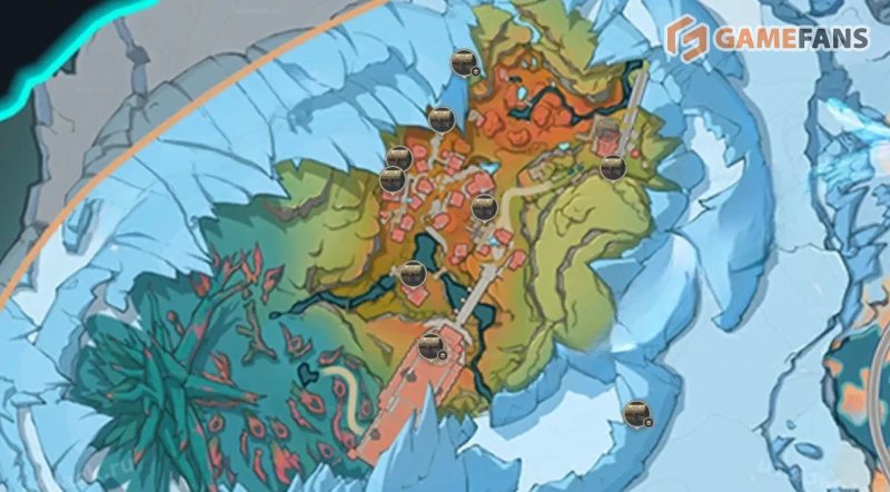 Сундуки и загадки Долины огненных перьев в Genshin Impact