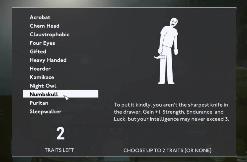 Fallout: London лучшие черты характера