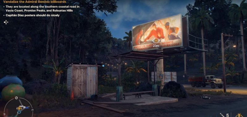 Far Cry 6 рекламный щит 1