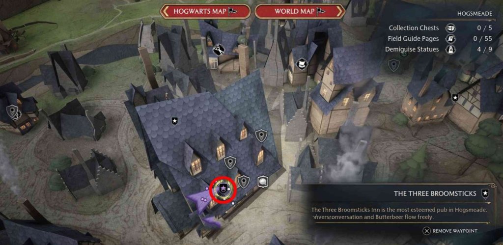 Hogwarts Legacy все статуэтки демимасок