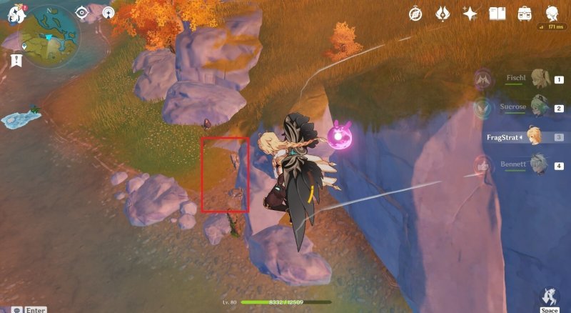 Обломки белого железа в Genshin Impact 38