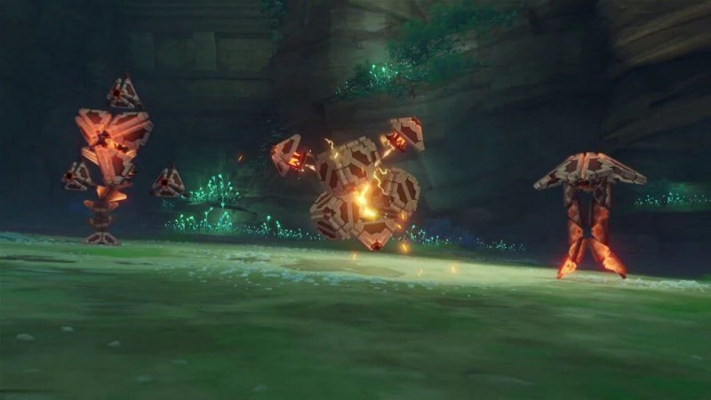 Genshin Impact как победить бессмертное механическое множество 3