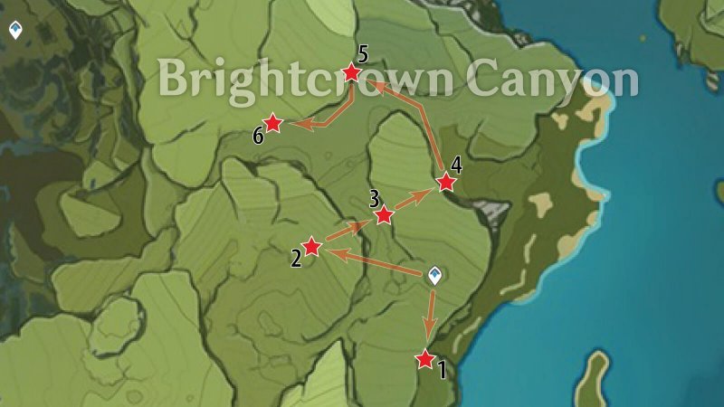 Обломки белого железа в Genshin Impact 36