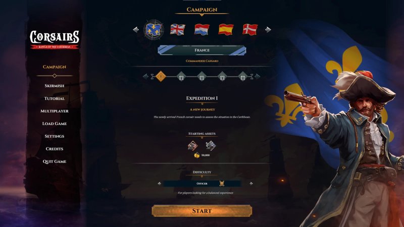 Corsairs - Battle of the Caribbean