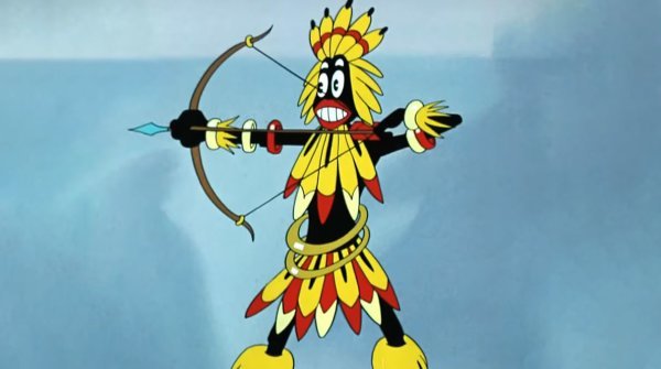 Из Atomic Heart вырезан отрывок серии «Ну, погоди!» со статуей папуаса