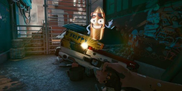 Квест на пистолет Скиппи в Cyberpunk 2077