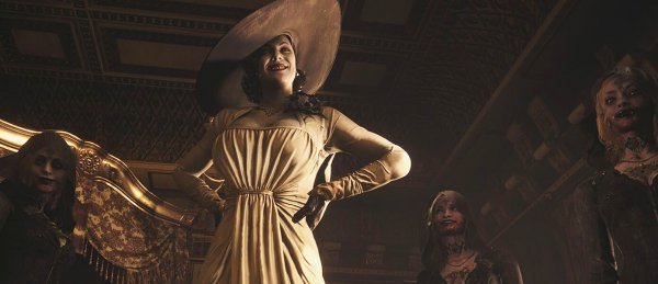 Первое видео битвы с Альсиной Димитреску из Resident Evil 8: Village