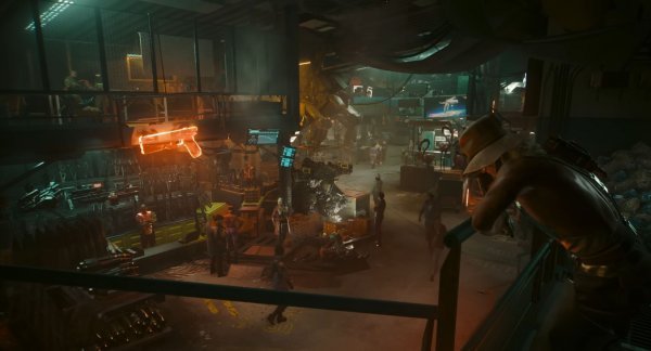 Создатели Cyberpunk 2077 провели экскурсию по черному рынку