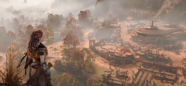 Видеосравнение Horizon Forbidden West: Сбалансированный режим против обычного