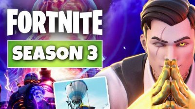 В Fortnite стартовал 3-ий сезон и появился новый боевой пропуск