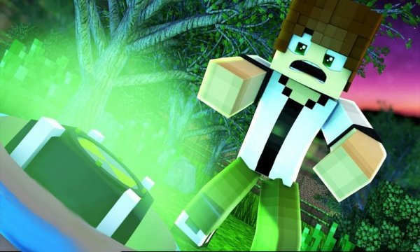 К Minecraft вышло дополнение Ben 10