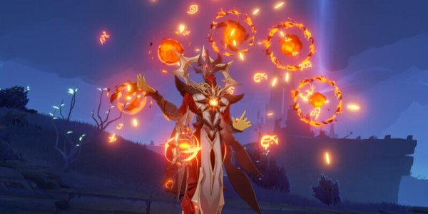 Чтец Бездны: Пламя Бездны в Genshin Impact