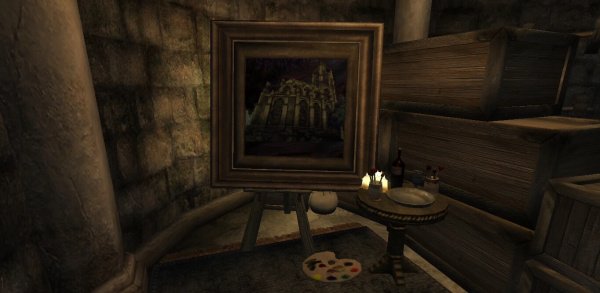 Картина преступления в Oblivion Remastered - прохождение квеста