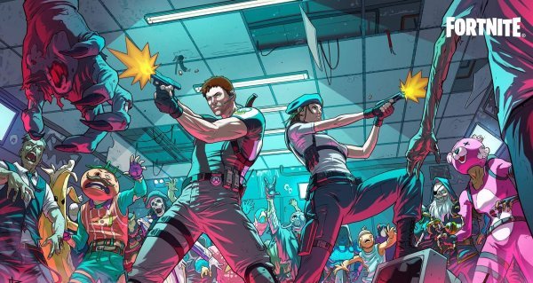 Джилл Валентайн и Крис Рэдфилд появились в Fortnite