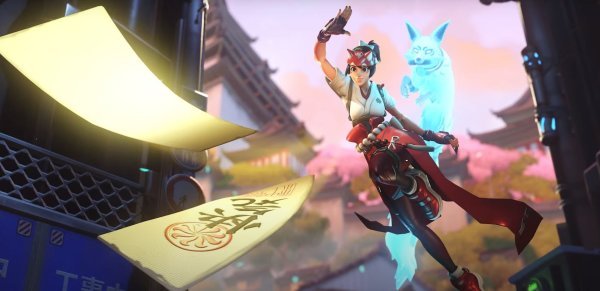 Смотрим геймплейный трейлер Кирико — нового персонажа Overwatch 2