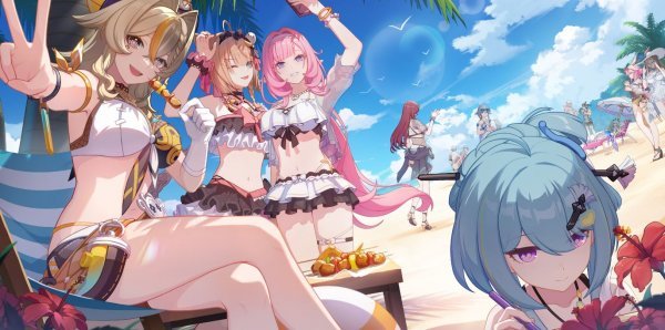 Броня, Киана и Мэй из Honkai Impact 3rd получат новые летние скины