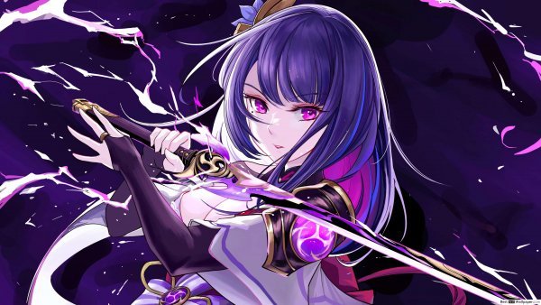 Вышел обзорный трейлер Сегуна Райден - нового персонажа Genshin Impact 2.1