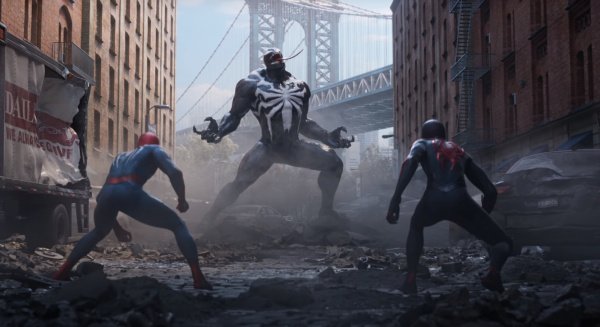 Два Человека-паука против Венома в новом трейлере Spider-Man 2