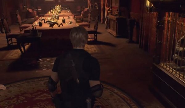 Решение головоломки с креслами в обеденном зале в Resident Evil 4