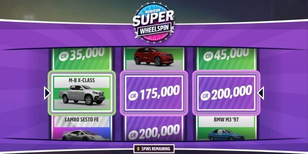 Вилспины в Forza Horizon 5