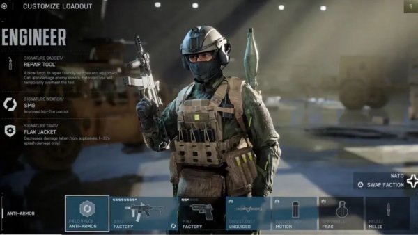 Лучшая сборка для Инженера в Battlefield 6