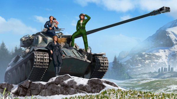 Разработчики "Мира танков" поздравили девушек-игроков с 8 марта