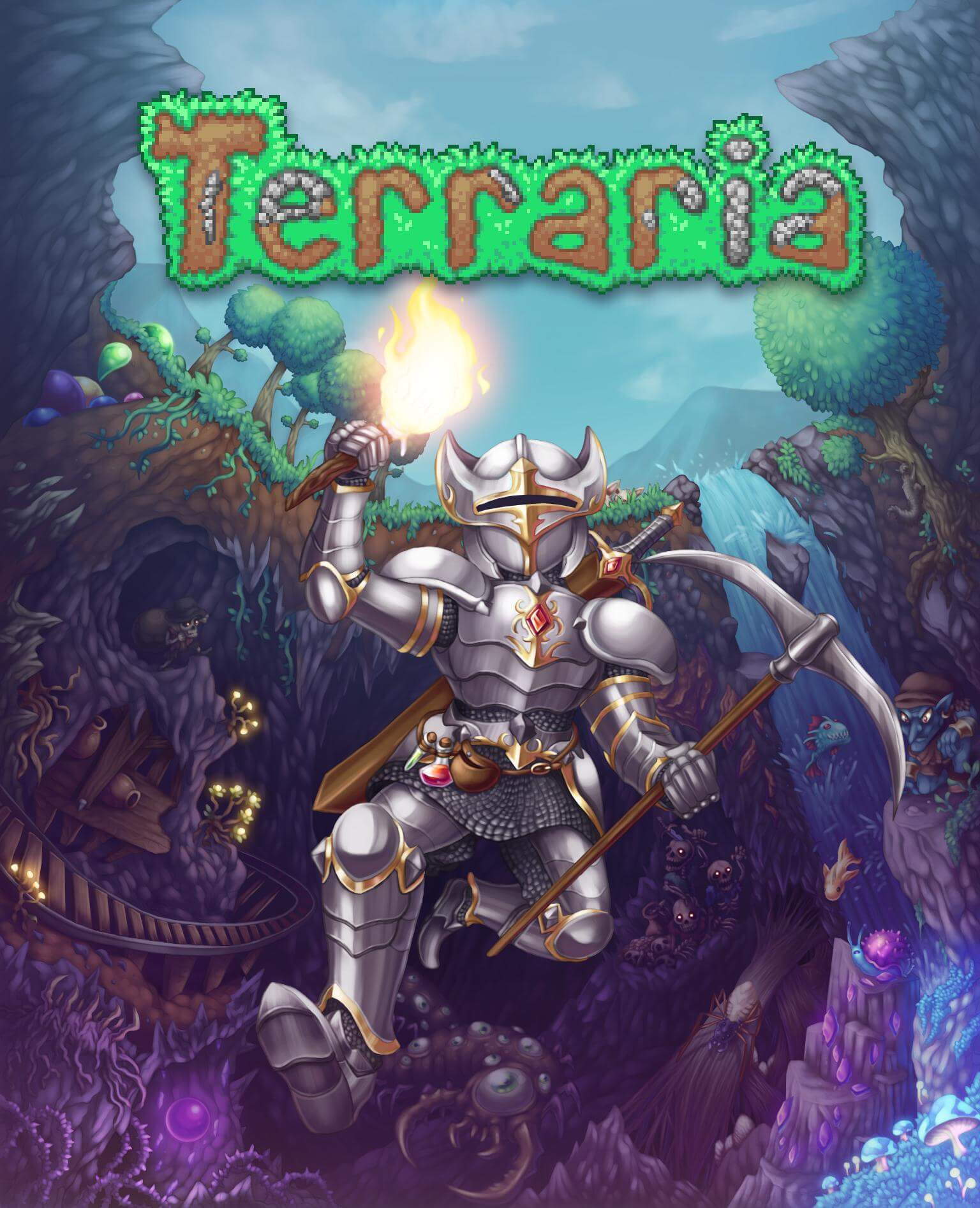 Terraria получит поддержку Мастерской Steam.