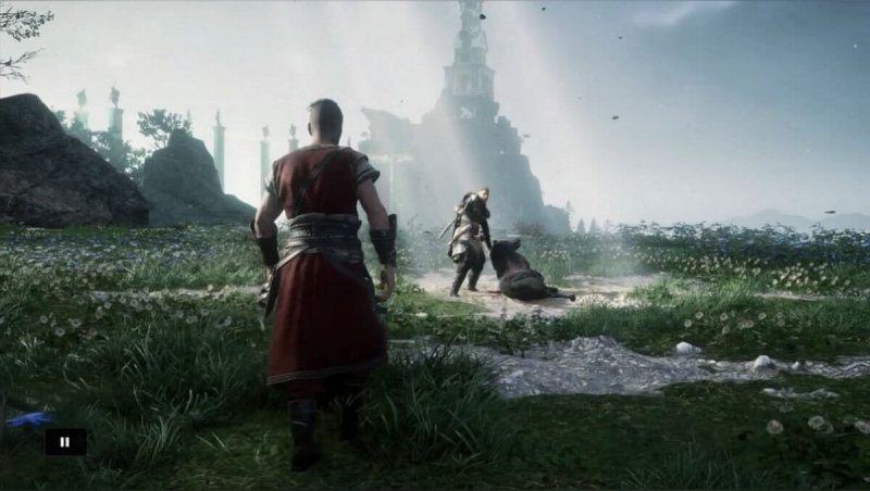 Квесты Асгарда Assassin's Creed Valhalla поляна с волком