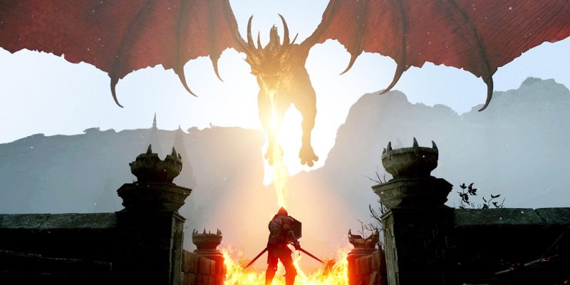 Demon`s Souls Remake как победить красного дракона