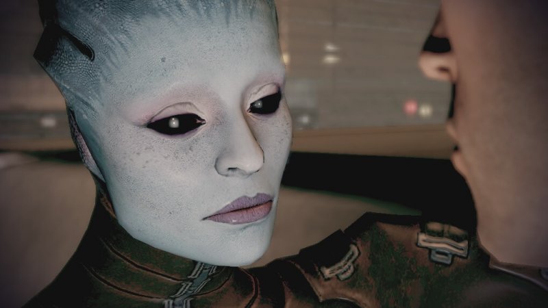 Mass Effect 2 роман с Роман с Моринт