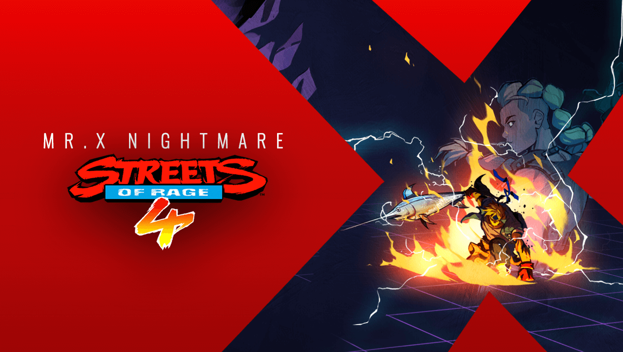 К Streets of Rage 4 выйдет дополнение Mr. X Nightmare