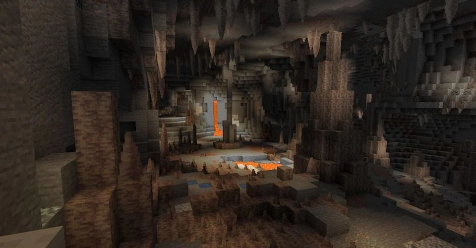Детали обновления Caves and Cliffs 2 для Minecraft