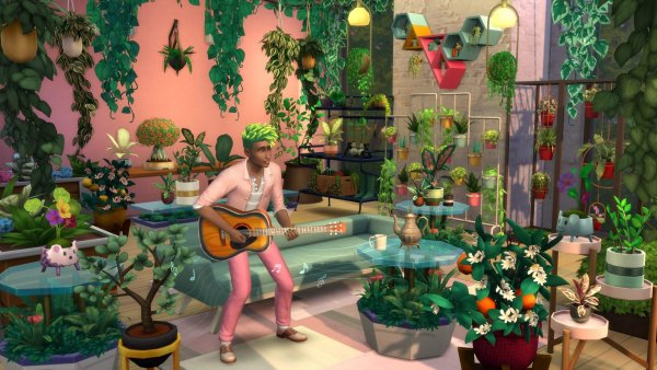 Подробности о комплекте Цветущие комнаты для The Sims 4