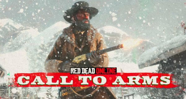 Зимние карты в режиме "К оружию" в Red Dead Online