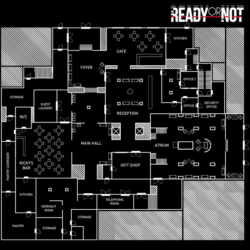Ready or Not бомбы на карте Penthous