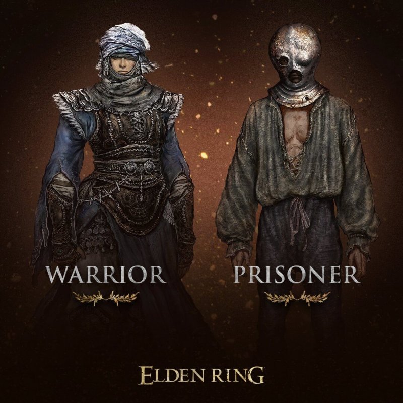 Elden Ring воин и заключенный 1