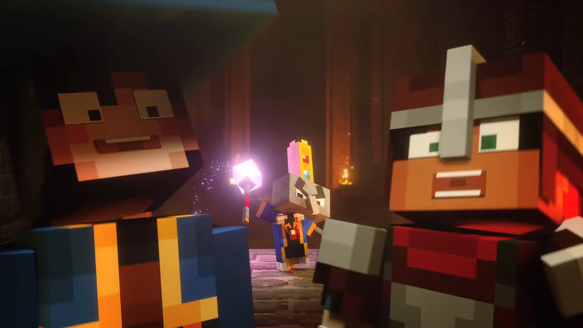 К Minecraft Dungeons выйдет дополнение Luminous Night