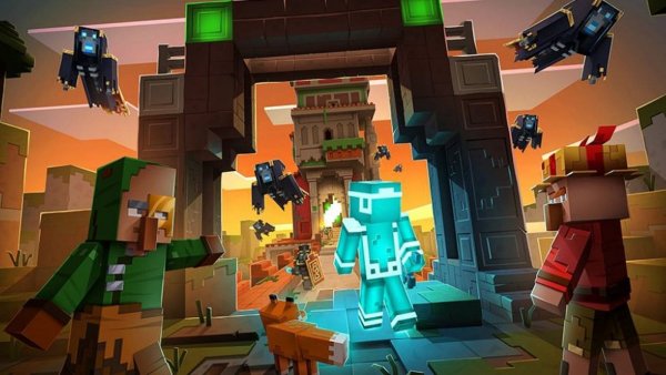 Состоялся релиз дополнения Luminous Night к игре Minecraft Dungeons