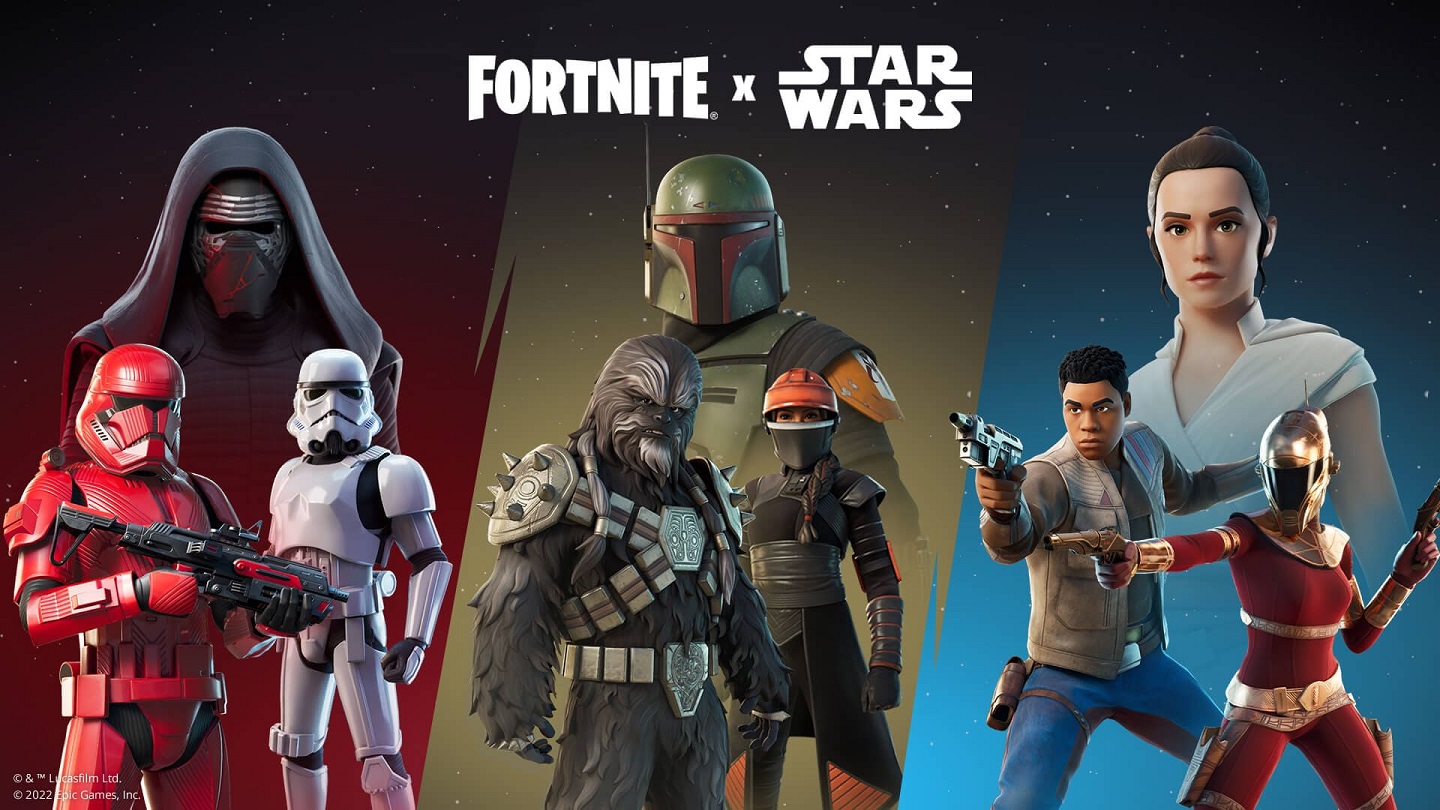 В Fortnite с 4 по 17 мая пройдет ивент по Star Wars