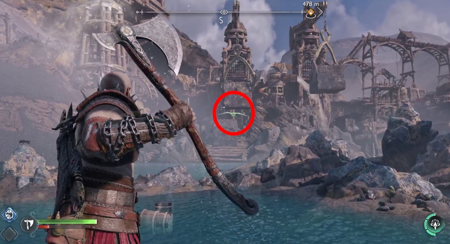 God of War: Ragnarok вороны Одина