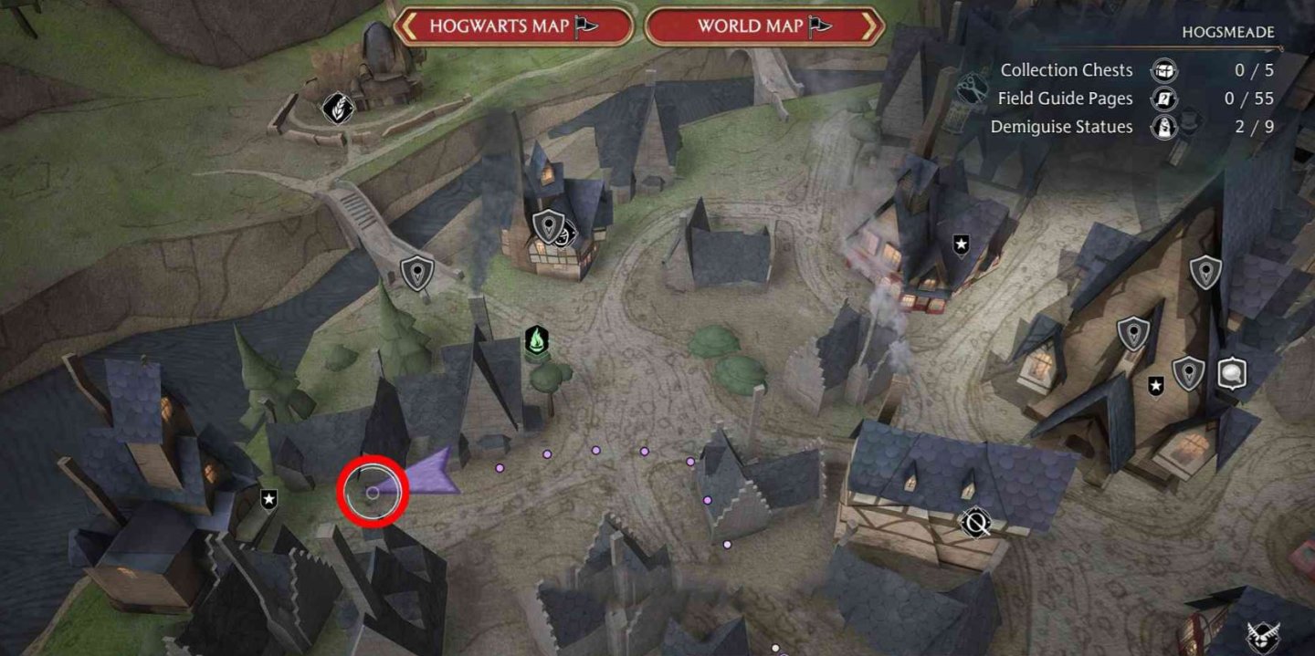 Hogwarts Legacy все статуэтки демимасок