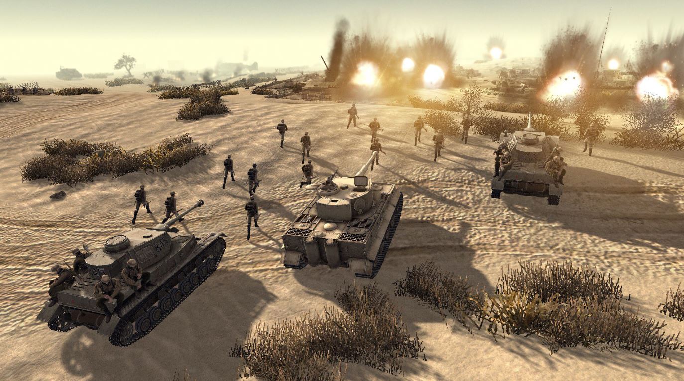 В Steam стартовало открытое бета-тестирование военной стратегии Men of War 2